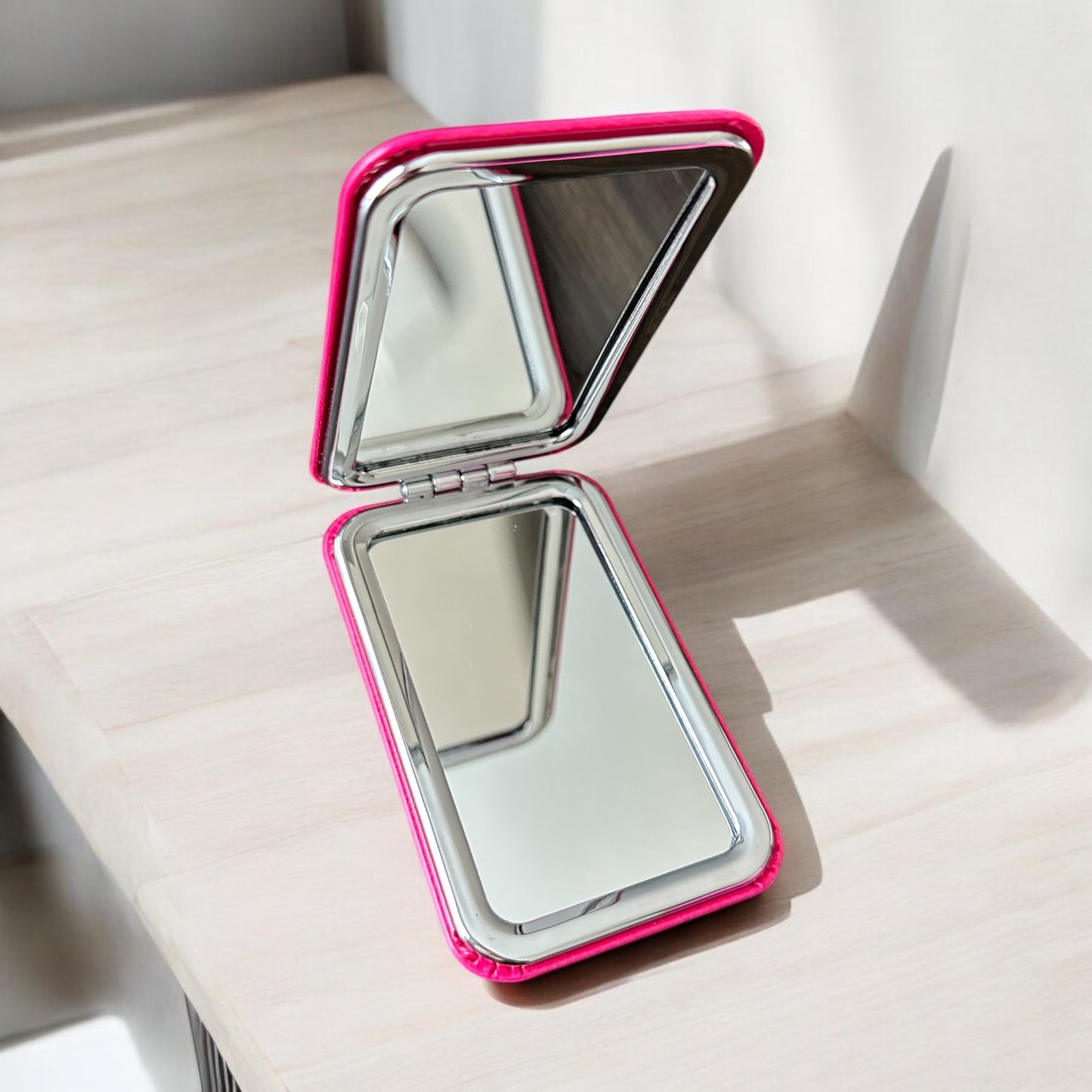 Pretty n Pink Flip Mirror