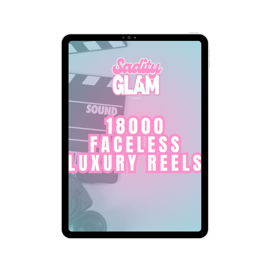 18000 Faceless Luxury Reels