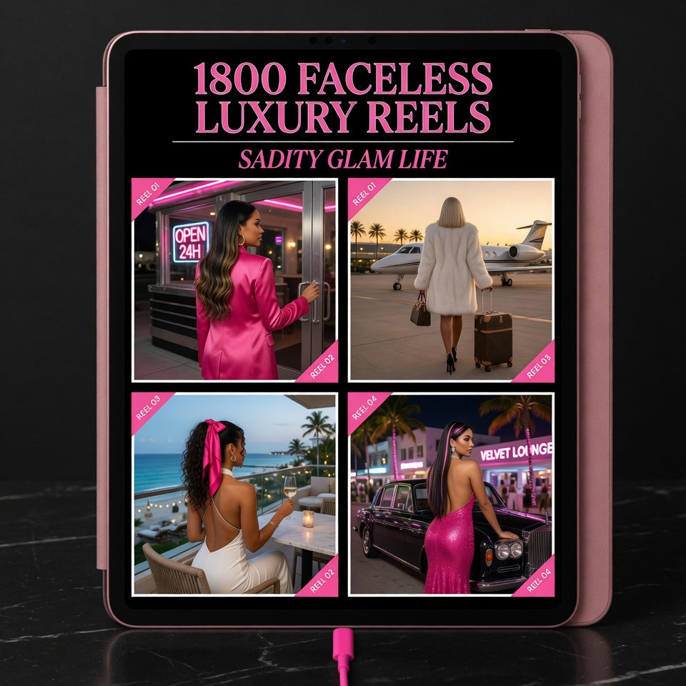 18000 Faceless Luxury Reels