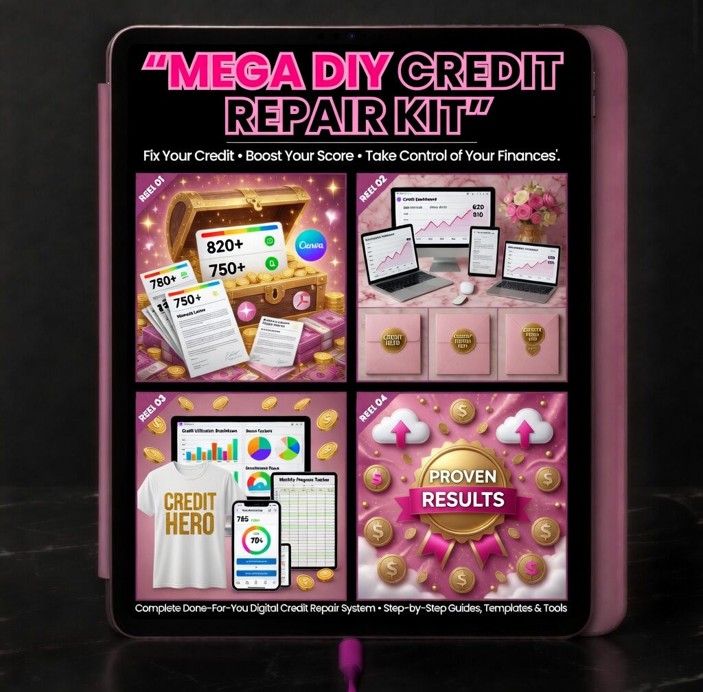 Mega DIY credit repair kit