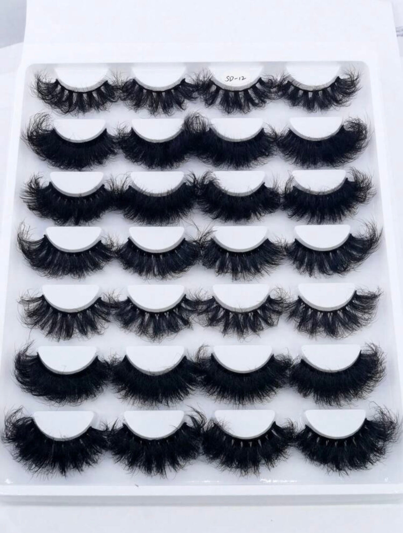 14 Pairs - 25MM Russian Lash Strip Set