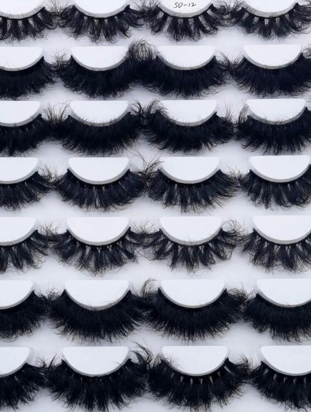 14 Pairs - 25MM Russian Lash Strip Set