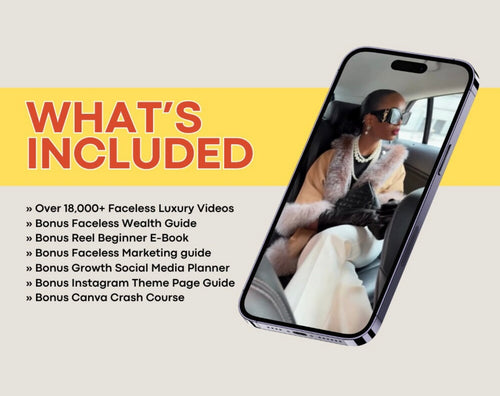 18000 Faceless Luxury Reels